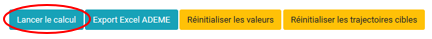 Lancement du calcul