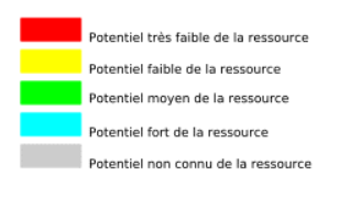Légende de la cartographie